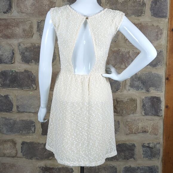 The Impeccable Pig sleeveless fit & flare open back dress woman's size medium - Picture 6 of 13